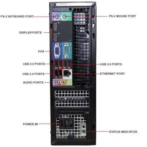 Calculator Dell Optiplex 9020, Desktop SFF, Intel Core i3 4130 3.4 Ghz; 4 GB DDR3; 256 GB SSD SATA;